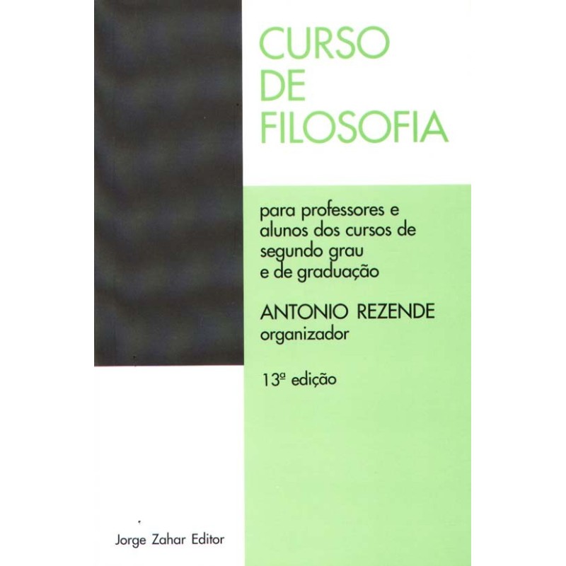 Curso De Filosofia - Antonio Rezende